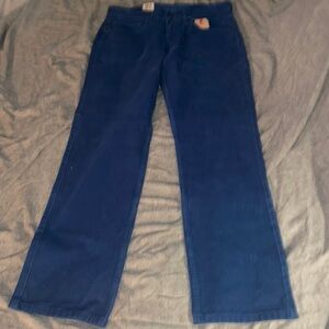 NWT Levi’s Blue Corduroy Pants 32x32 Straight leg